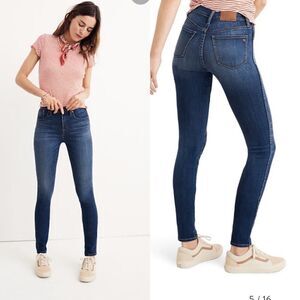 𝅺madewell Sz 24 10-Inch High Rise Skinny Je…